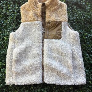 Baby Gap Sherpa Fleece Colorblock Vest, Youth Size 5